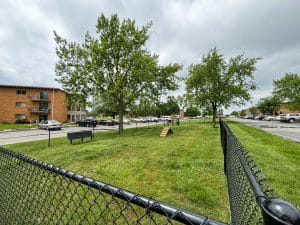 DOG PARK make Crestwood Village a pet-friendly senior community