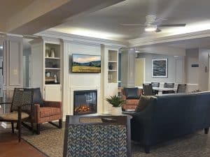 LOBBY (BUILDINGS 3, 4 & 5) designed for senior activities