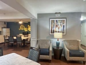 LOBBY (BUILDINGS 3, 4 & 5) designed for senior activities